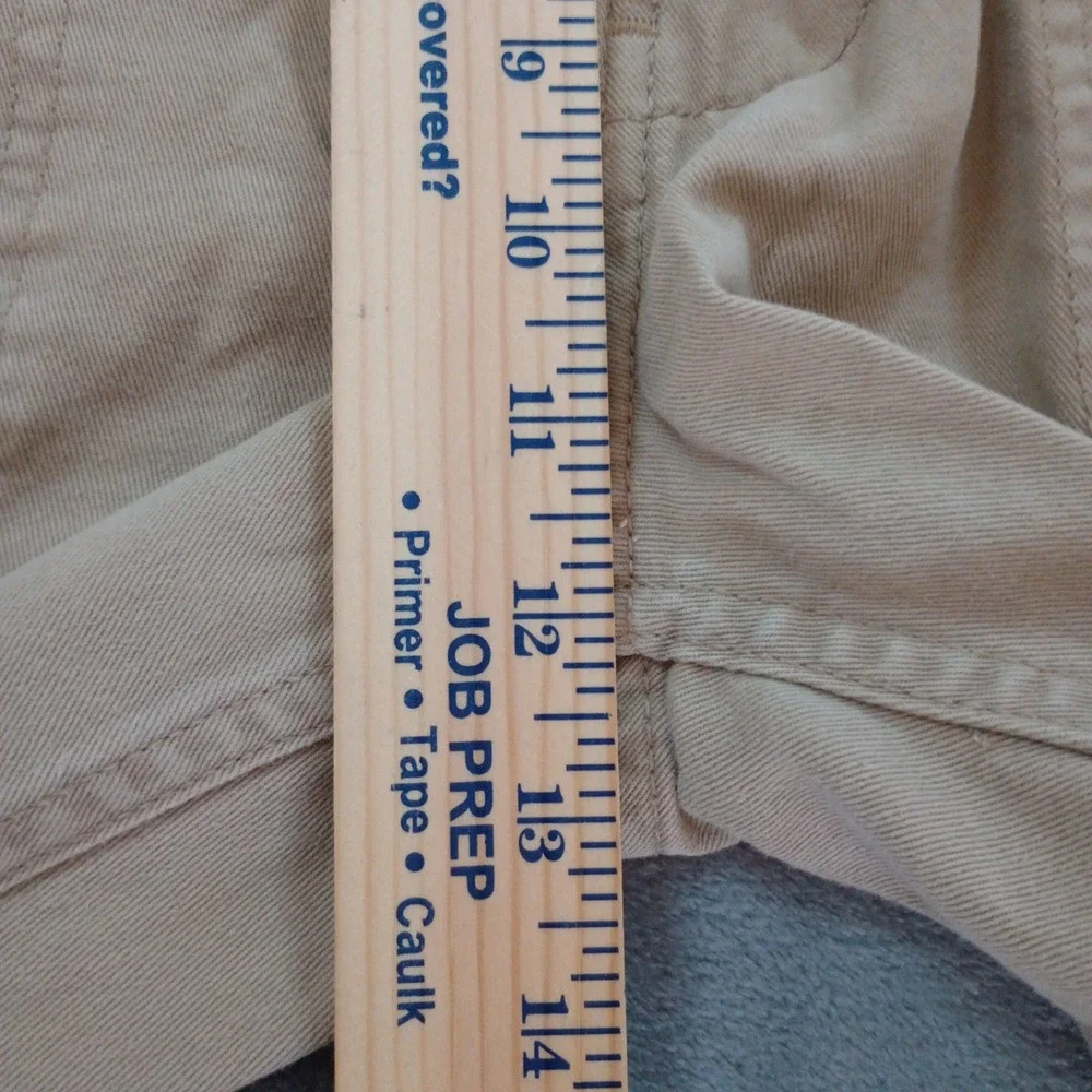 Polo Jeans Co Cargo Shorts Mens 36 Tan‎ Khaki 100% Cotton Utility Relaxed Fit